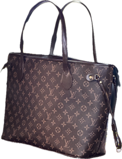 کیف مدل نورفول طرح لویی ویتون Louis Vuitton شیک و باکیفیت زنانه قهوه ای نمای داخلی