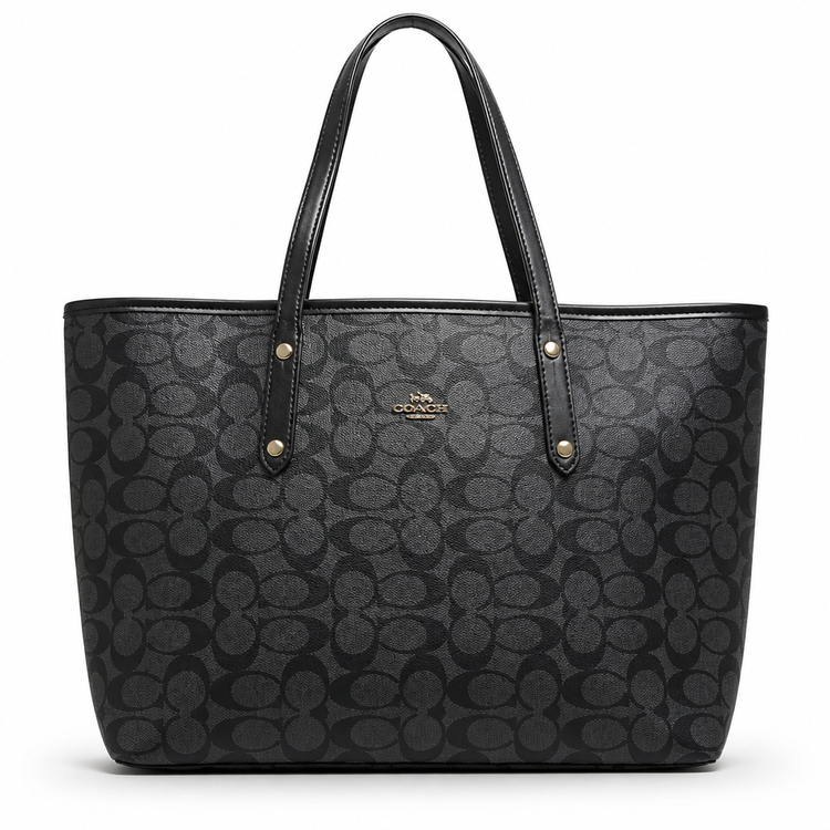 کیف زنانه توت بگ برند کوچ Coach Tote Bag روزمره طوسی های کپی
